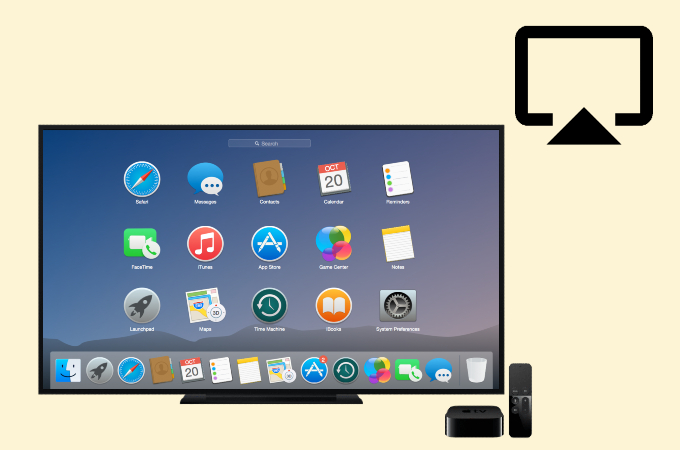 Streamen Sie MKV-Dateien mit Airplay Mirroring auf Apple TV