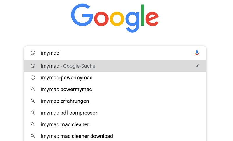Google Suchverlauf