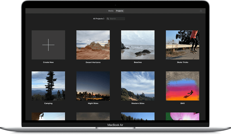 imovie (video) schneller machen