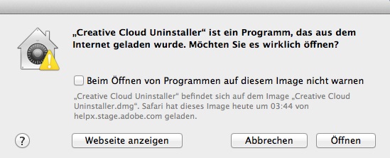 creative cloud löschen mac 