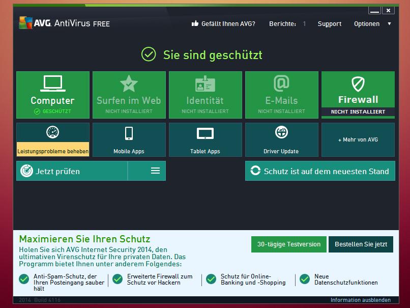 avg deinstallieren mac