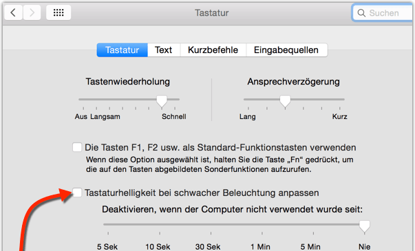 So können Sie auf Ihrem Mac automatische Helligkeit ausschalten