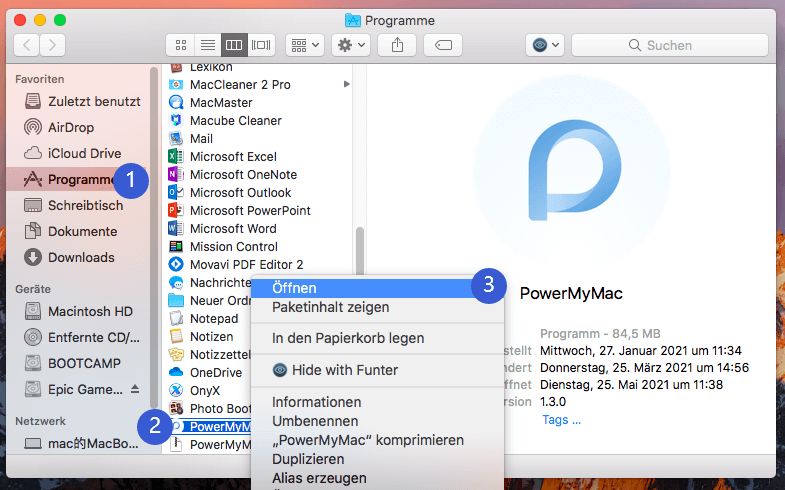 Suchen Sie nach PowerMyMac