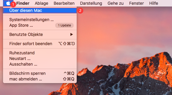 Ermitteln Sie die Version Ihres Mac OS