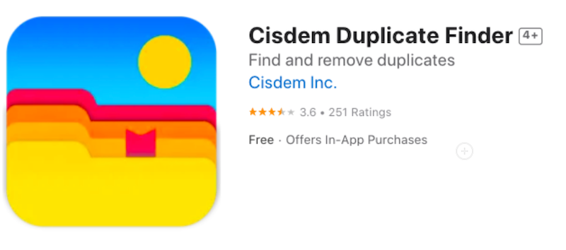 Informationen zum Cisdem Duplicate Finder