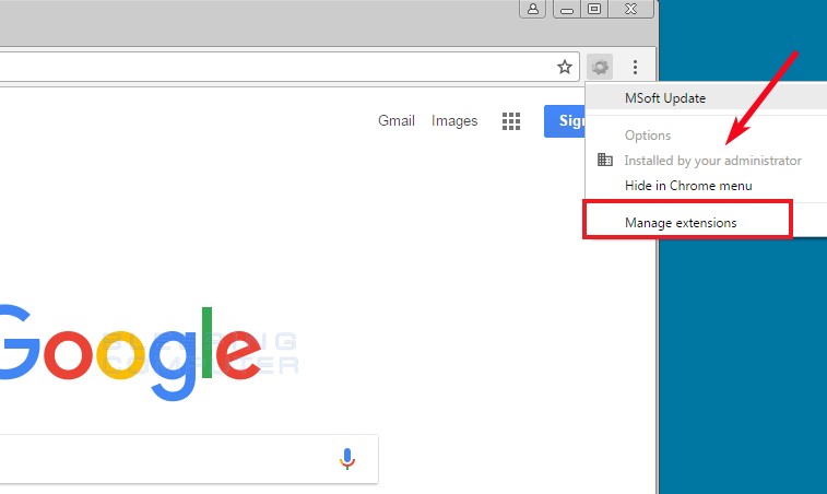 Entfernen Sie About:Blank aus Chrome