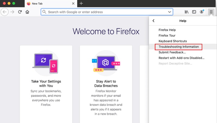 Löschen Sie die Yahoo-Suche in Firefox