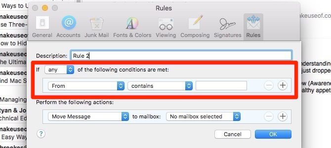 Löschen Sie den Mail-Speicher auf dem Mac