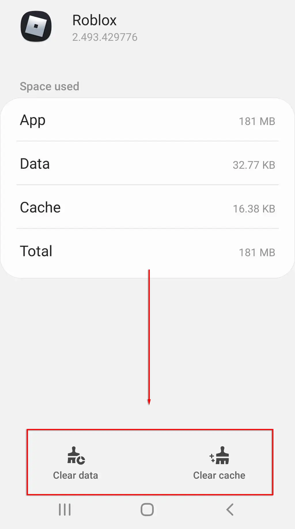 Löschen Sie den Roblox-Cache auf Android manuell