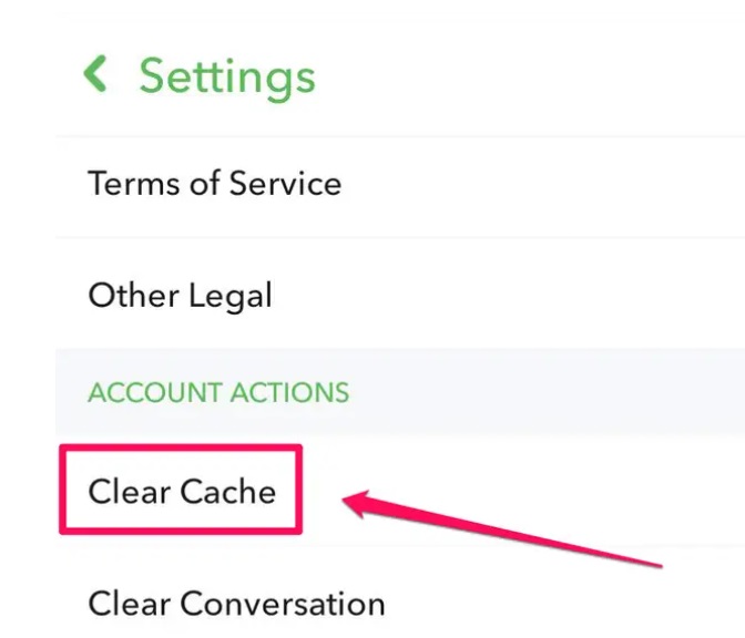 Detaillierte Schritte zum Löschen des Snapchat-Cache auf Android