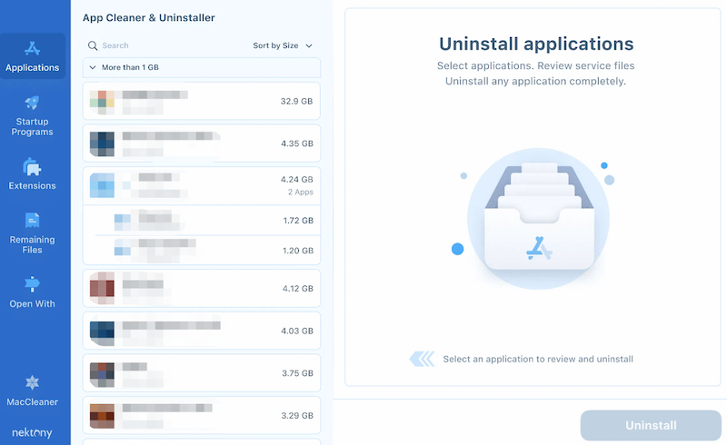 Was ist Nektony App Cleaner und Uninstaller?