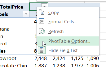 Excel-Cache löschen (Pivot-Tabelle)