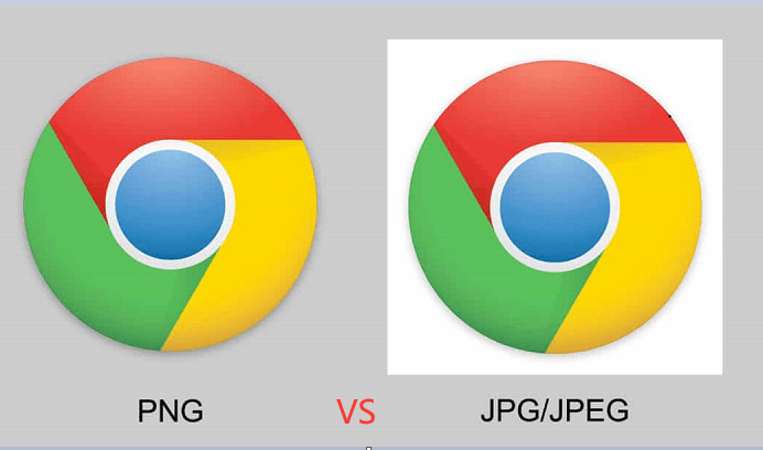 PNG gegen JPG