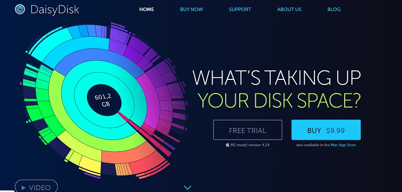 DaisyDisk hilft, Speicherplatz auf dem Mac zu bereinigen
