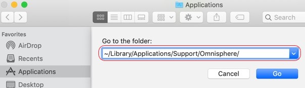 Deinstallieren Sie Omnisphere auf dem Mac mit seinen Dateien
