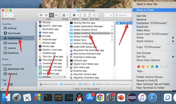 CCXProcess vom Mac löschen