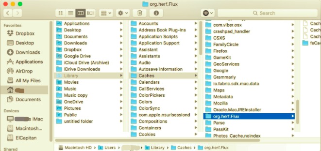 So deinstallieren Sie Flux manuell auf dem Mac
