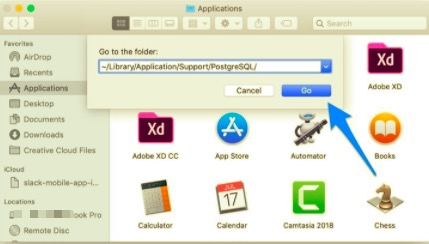 Postgres manuell auf dem Mac deinstallieren