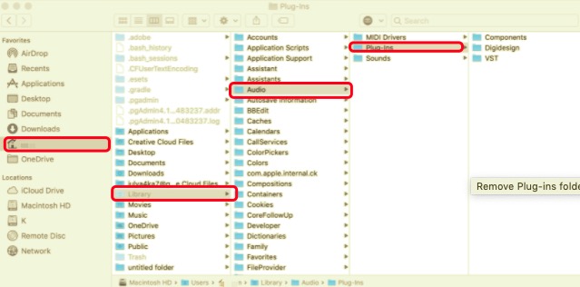 Waves-Plugins mit allen Restdaten manuell deinstallieren