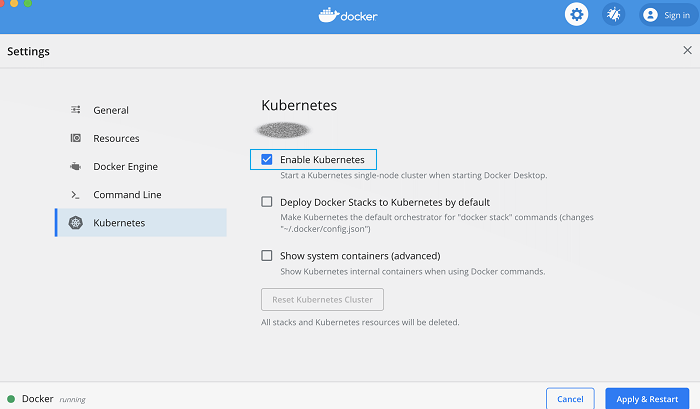 Aktivieren Sie Kubectl auf dem Mac