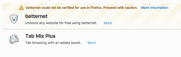 Werbeblocker für Firefox auf Mac
