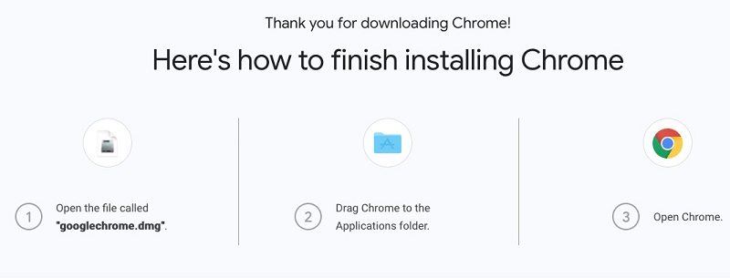 Installieren Sie Google Chrome auf dem Mac neu