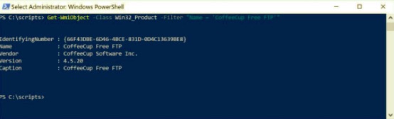 Suchen Sie Software zum Deinstallieren mit PowerShell