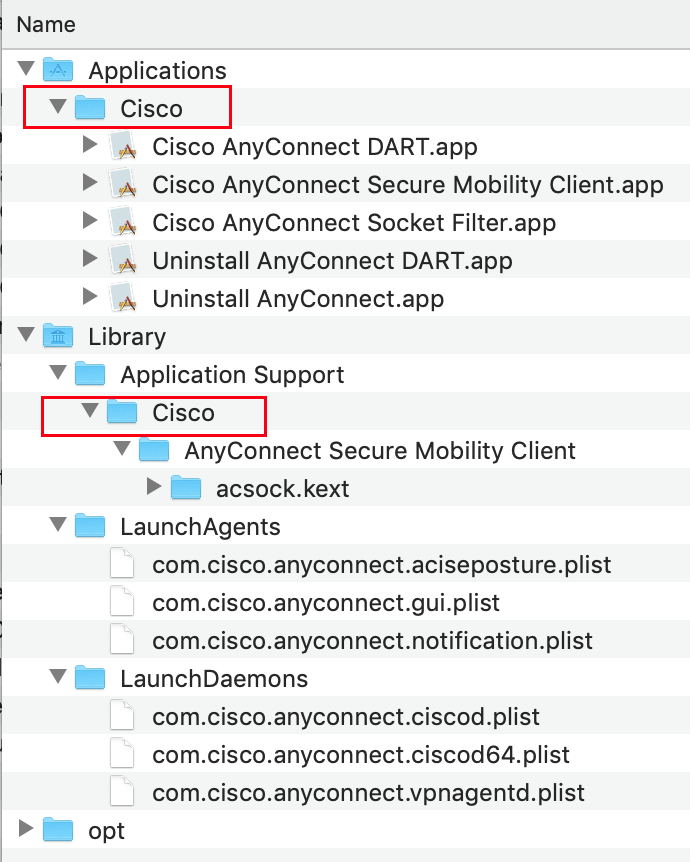 Löschen Sie die verbleibenden Dateien von Cisco