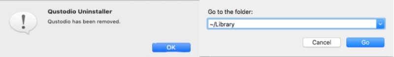 Deinstallieren Sie Qustodio manuell auf dem Mac