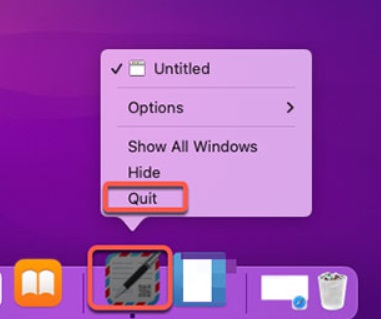 Beenden und deinstallieren Sie GrandTotal auf dem Mac