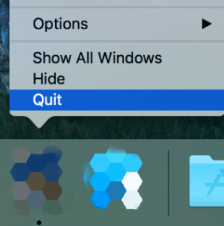 Beenden Sie, um Mactracker vom Mac zu deinstallieren