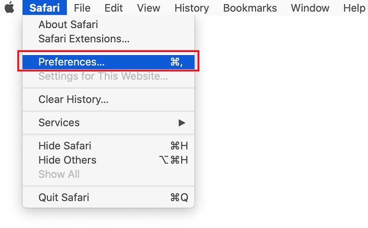 Entfernen Sie Chumsearch aus Safari