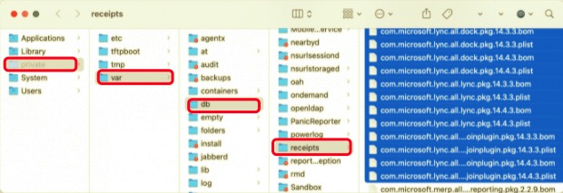 Deinstallieren Sie Lync vom Mac mit zugehörigen Dateien