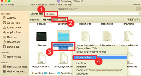 Entfernen Sie Adobe Air-bezogene Dateien vom Mac