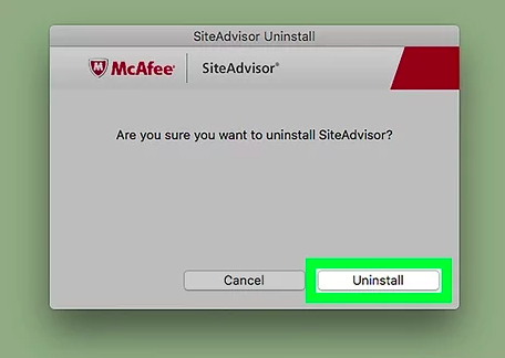 So löschen Sie McAfee SiteAdvisor vollständig