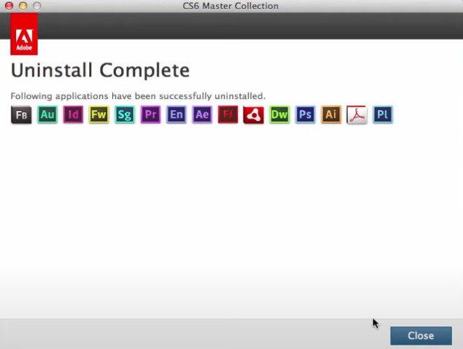So deinstallieren Sie Adobe CS6 auf einem Mac