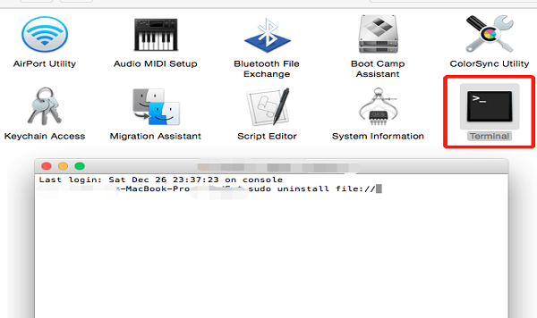 Deinstallieren Sie Screenconnect manuell auf dem Mac