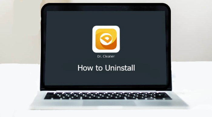 So deinstallieren Sie Dr. Cleaner auf einem Mac