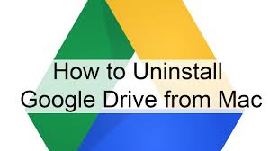 Deinstallieren Sie Google Drive