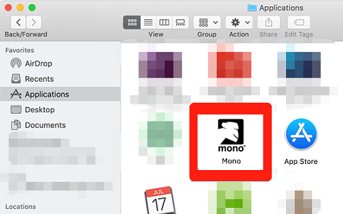Deinstallieren Sie Mono manuell auf dem Mac