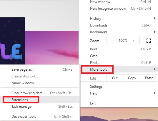 Entfernen Sie das ReimagePlus-Add-on aus Chrome