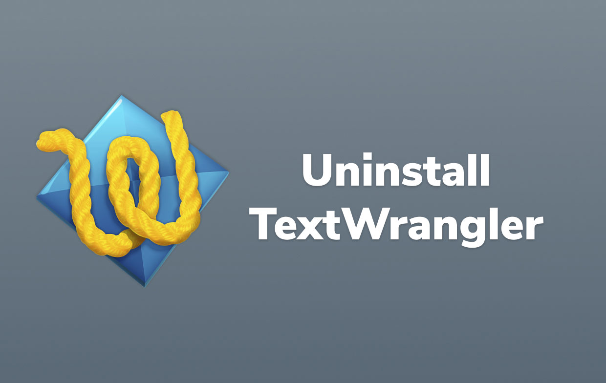 Deinstallieren Sie TextWrangler auf dem Mac