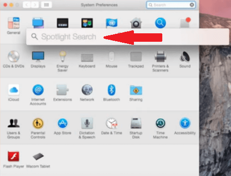 Verwenden Sie Spotlight Search, um das Dashboard auf dem Mac zu starten
