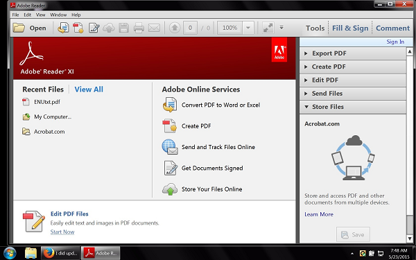 Adobe Reader XI