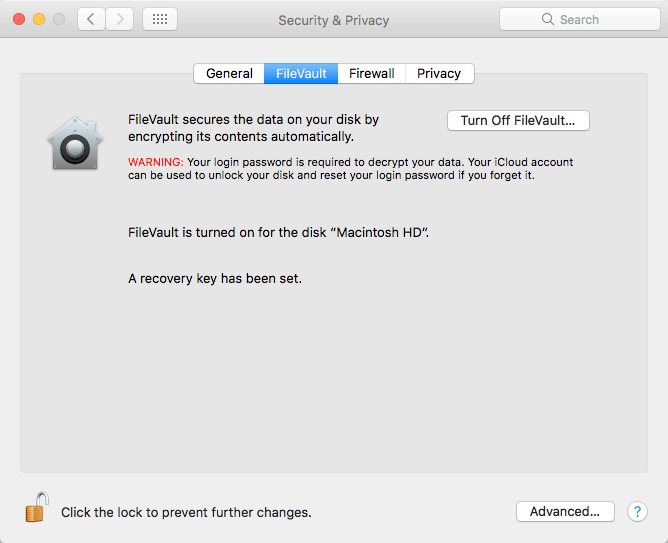 So verschlüsseln Sie Dateien auf dem Mac File Vault