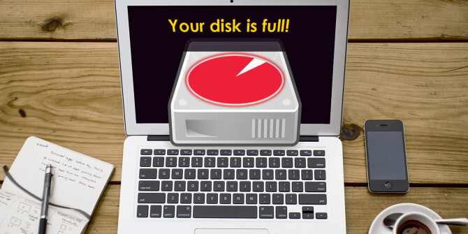Dateien auf dem Mac löschen, wenn die Festplatte voll ist