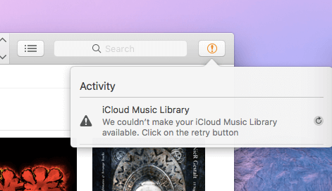 Wir konnten Ihre iCloud-Musikbibliothek nicht verfügbar machen