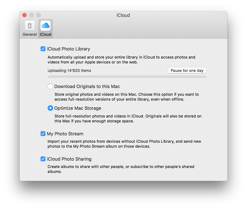 iCloud-Fotos werden auf dem Mac nicht angezeigt