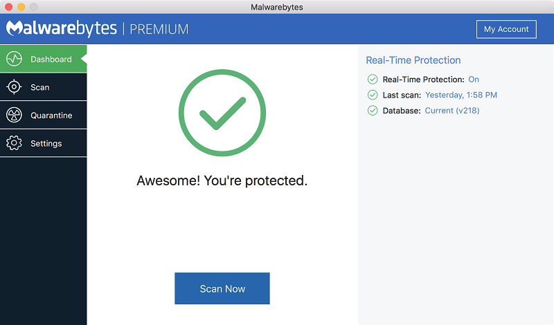 Malwarebytes für Mac