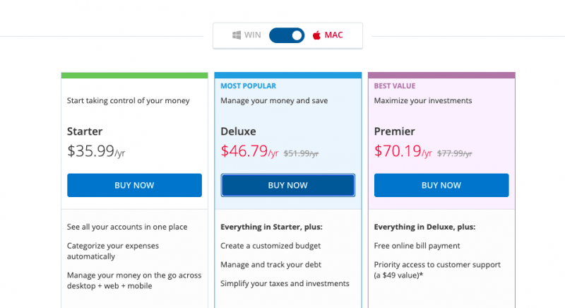Quicken For Mac-Preis